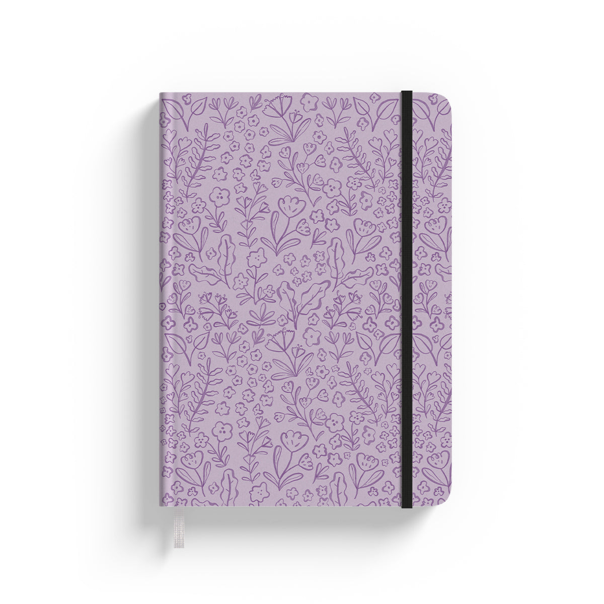 Lilac Bloom A5 Hardcover Journal