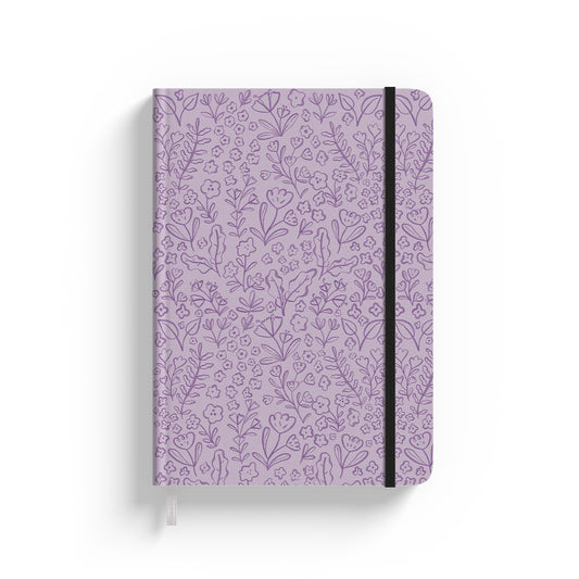 Lilac Bloom A5 Hardcover Journal