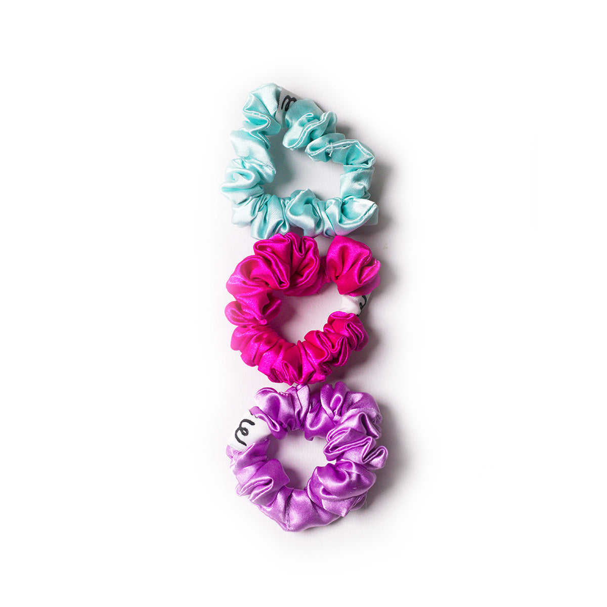 Classic Scrunchie- Candy sorbet (set of 3)