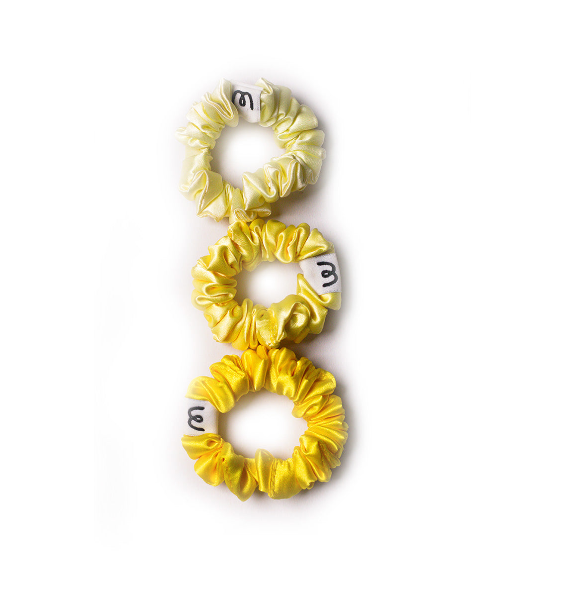 Classic Scrunchie-Butter (set of 3)