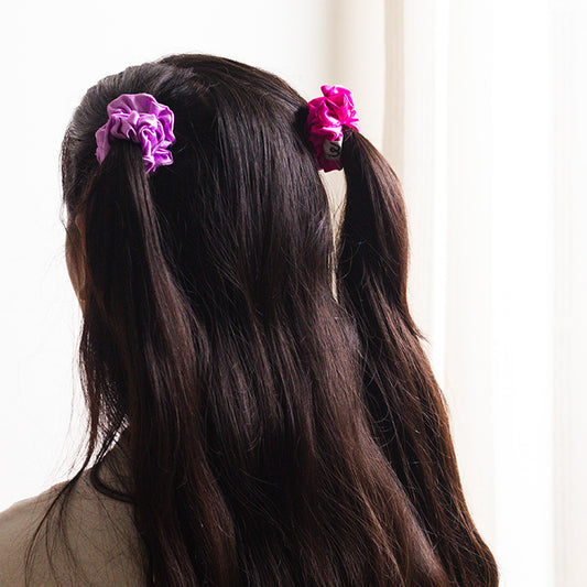 Classic Scrunchie- Candy sorbet (set of 3)