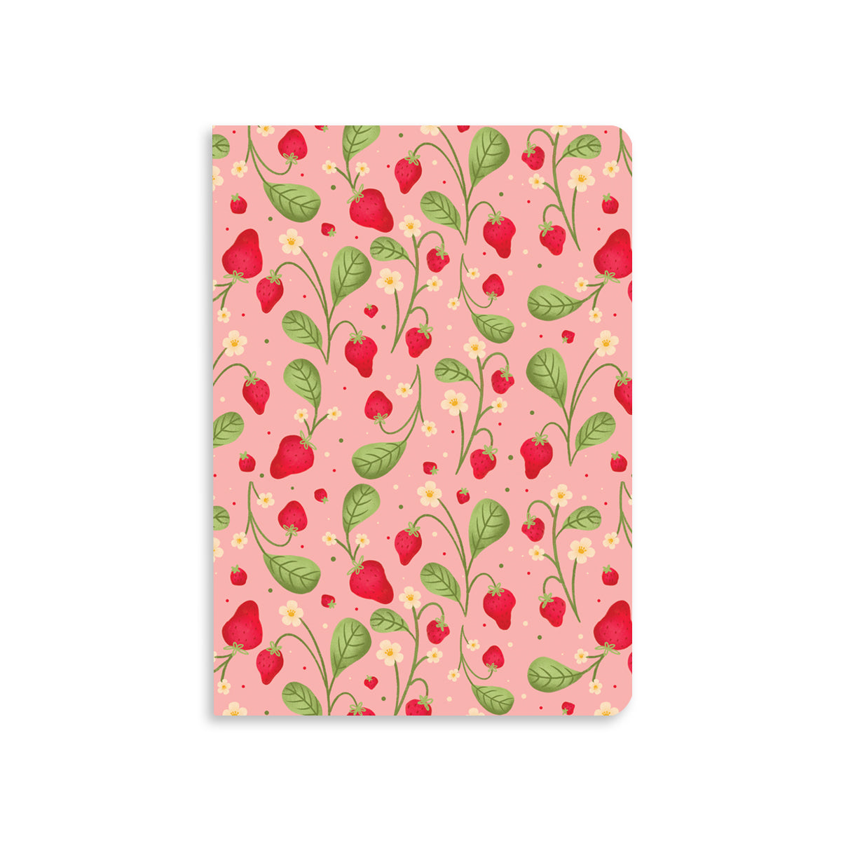 Strawberry Patch A5 Notebook