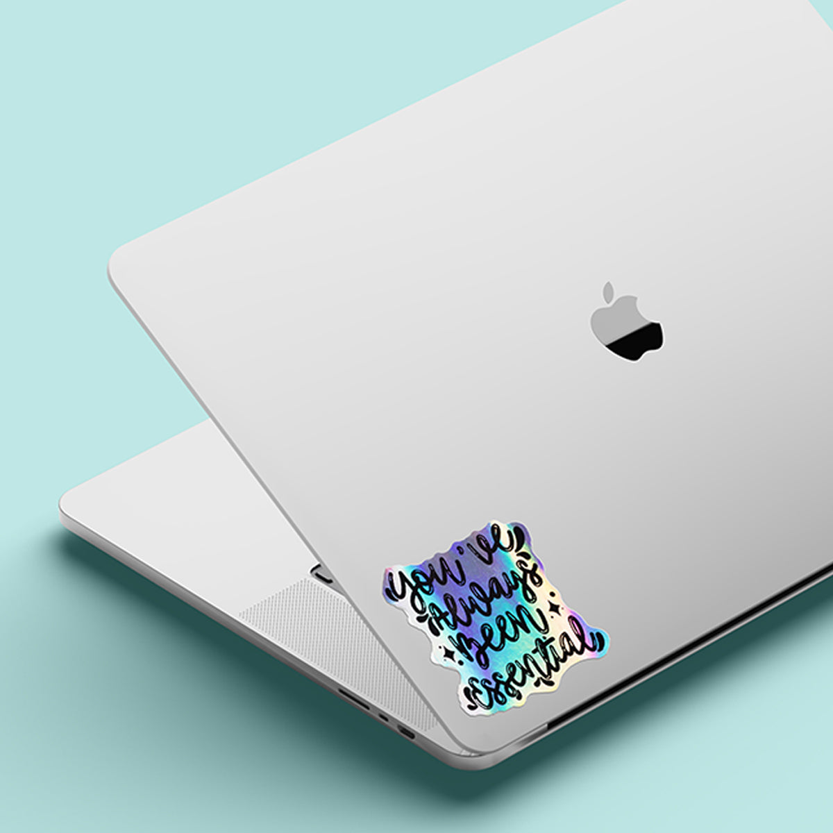 Essential Holographic Vinyl Sticker
