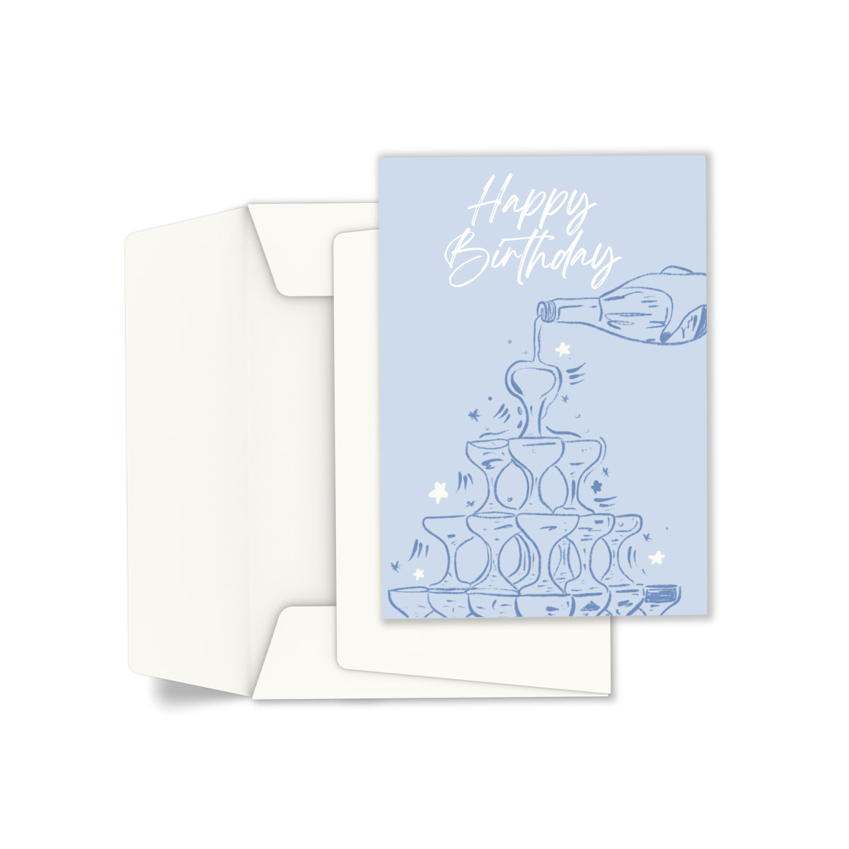 Champagne Shower Card