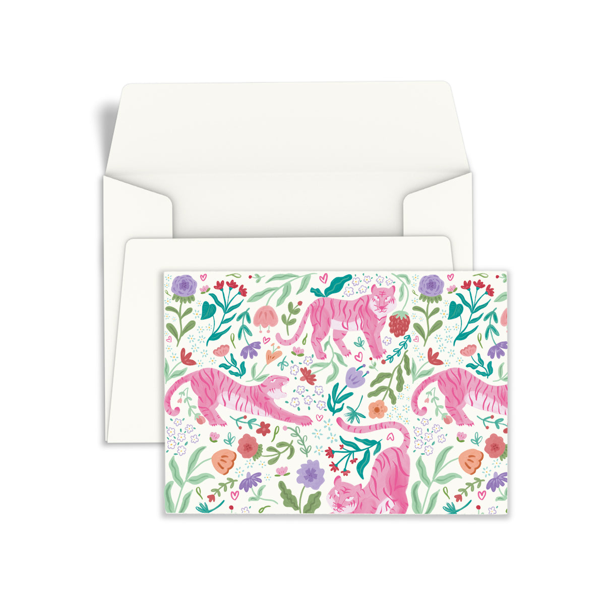 Pink Prowl Notecard (set of 6)