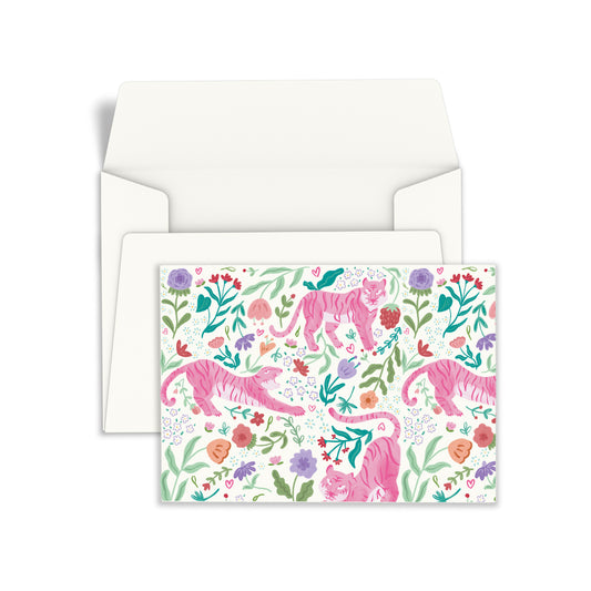 Pink Prowl Notecard (set of 6)