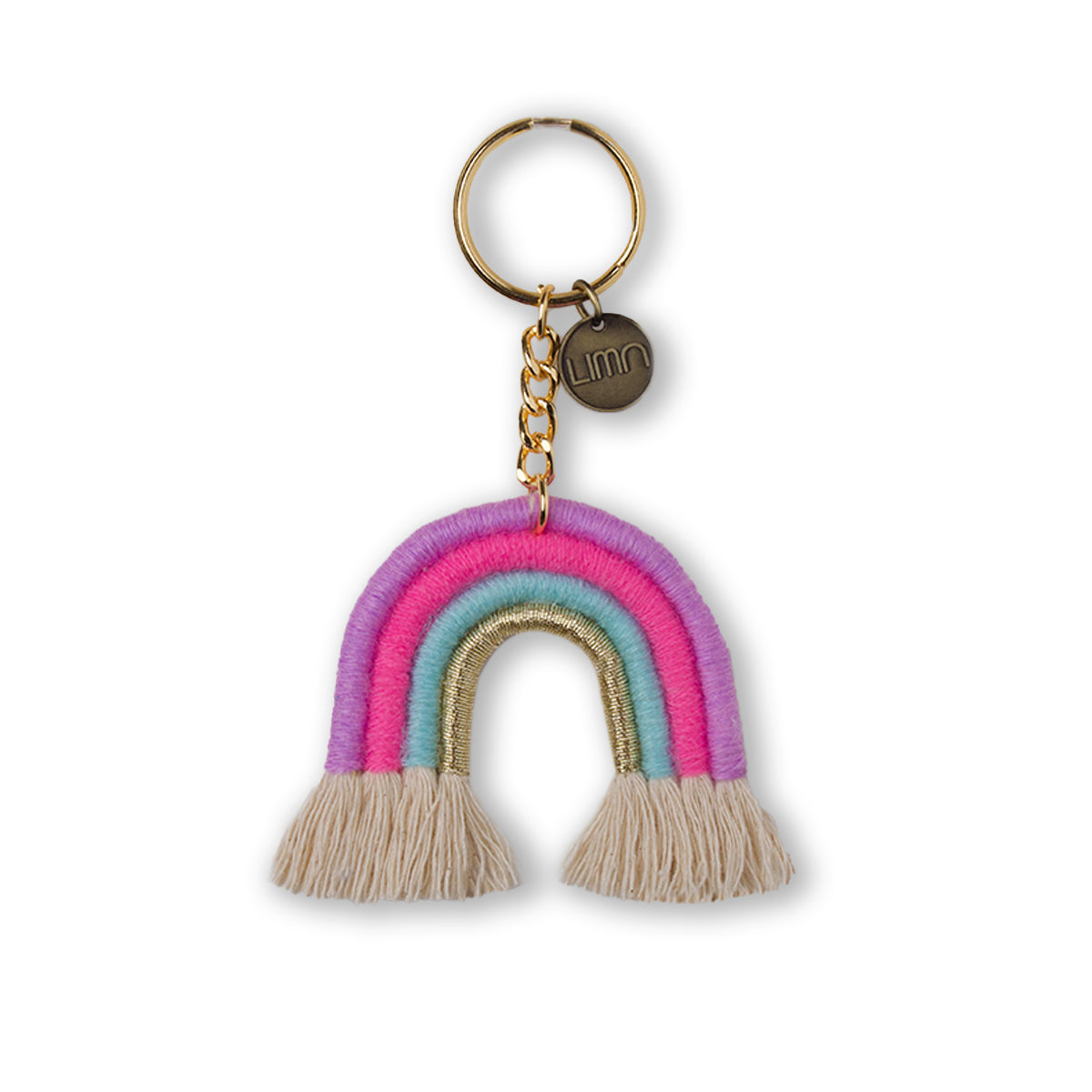 Medium Rainbow Keychain