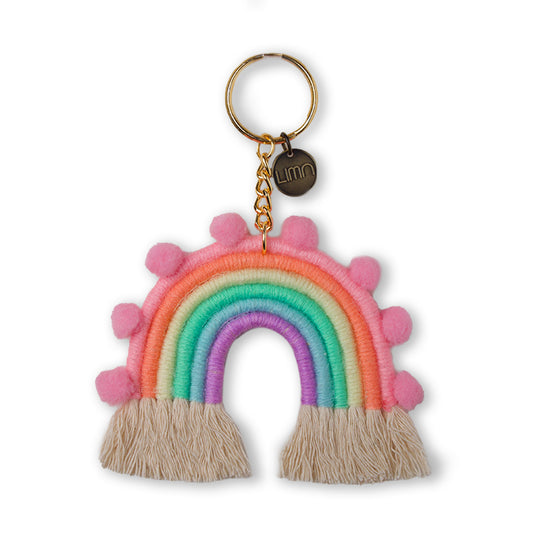 Large Rainbow Keychain