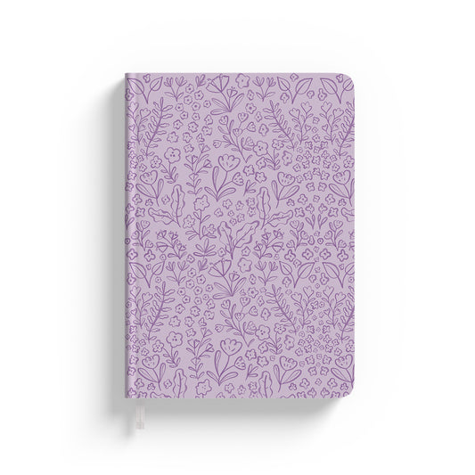 Lilac Bloom A5 Hardcover Journal