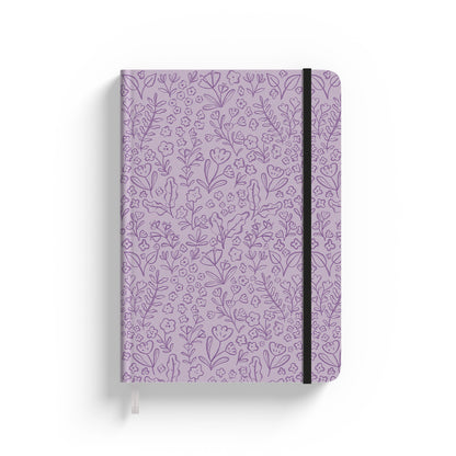 Lilac Bloom A5 Hardcover Journal
