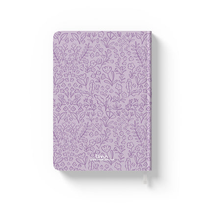 Lilac Bloom A5 Hardcover Journal